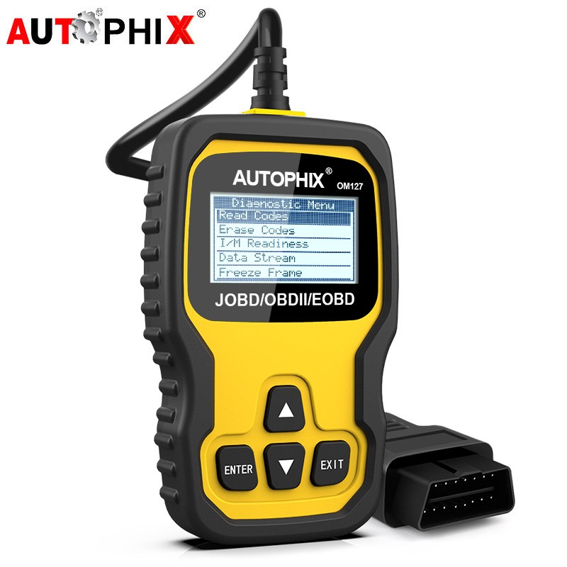 Autophix OM127 OBD2 Automotive Scanner Check Engine Car Code Reader OBDII EOBD