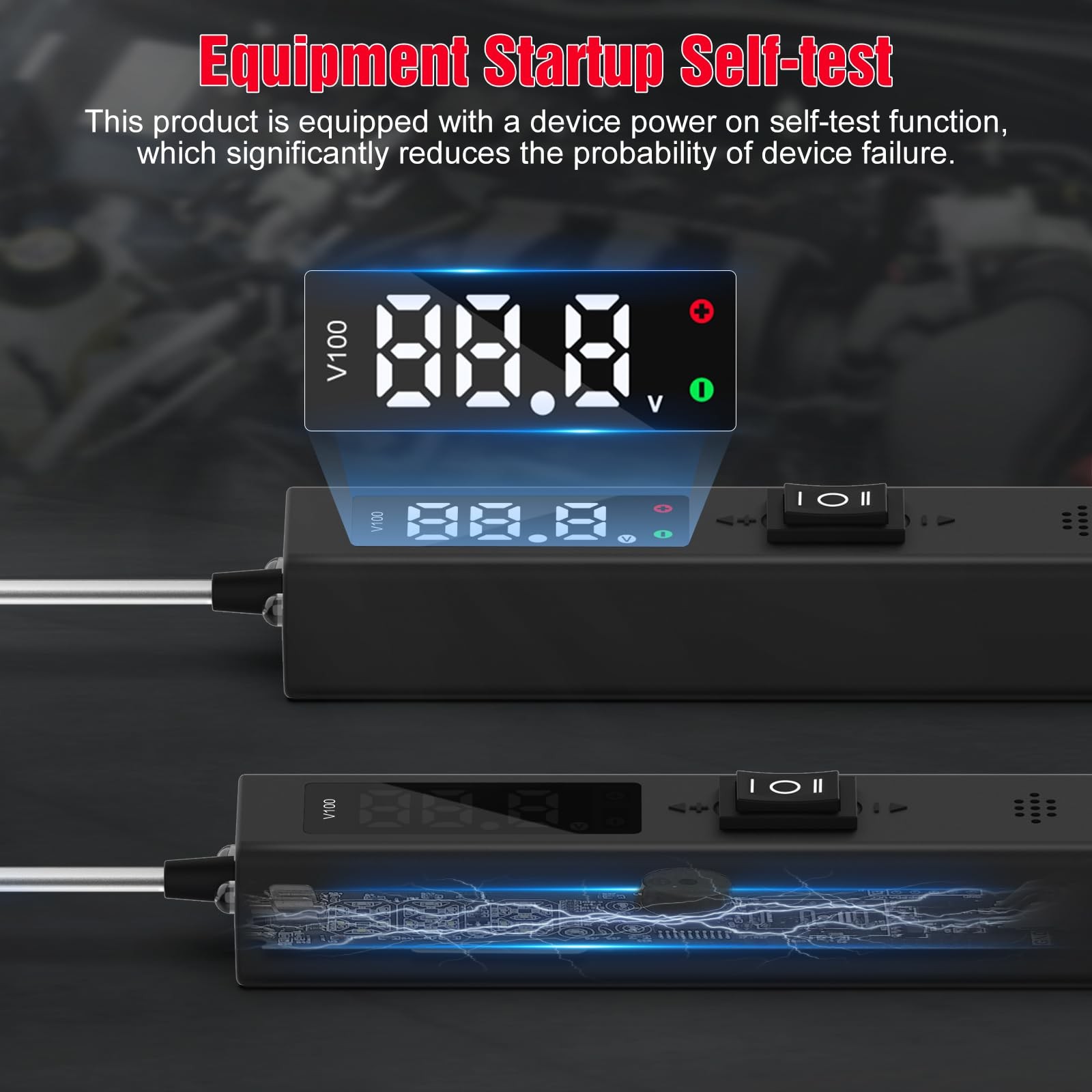 Car Circuit Tester Probe 24V 12V 6V DC Voltage Continuity Tester US