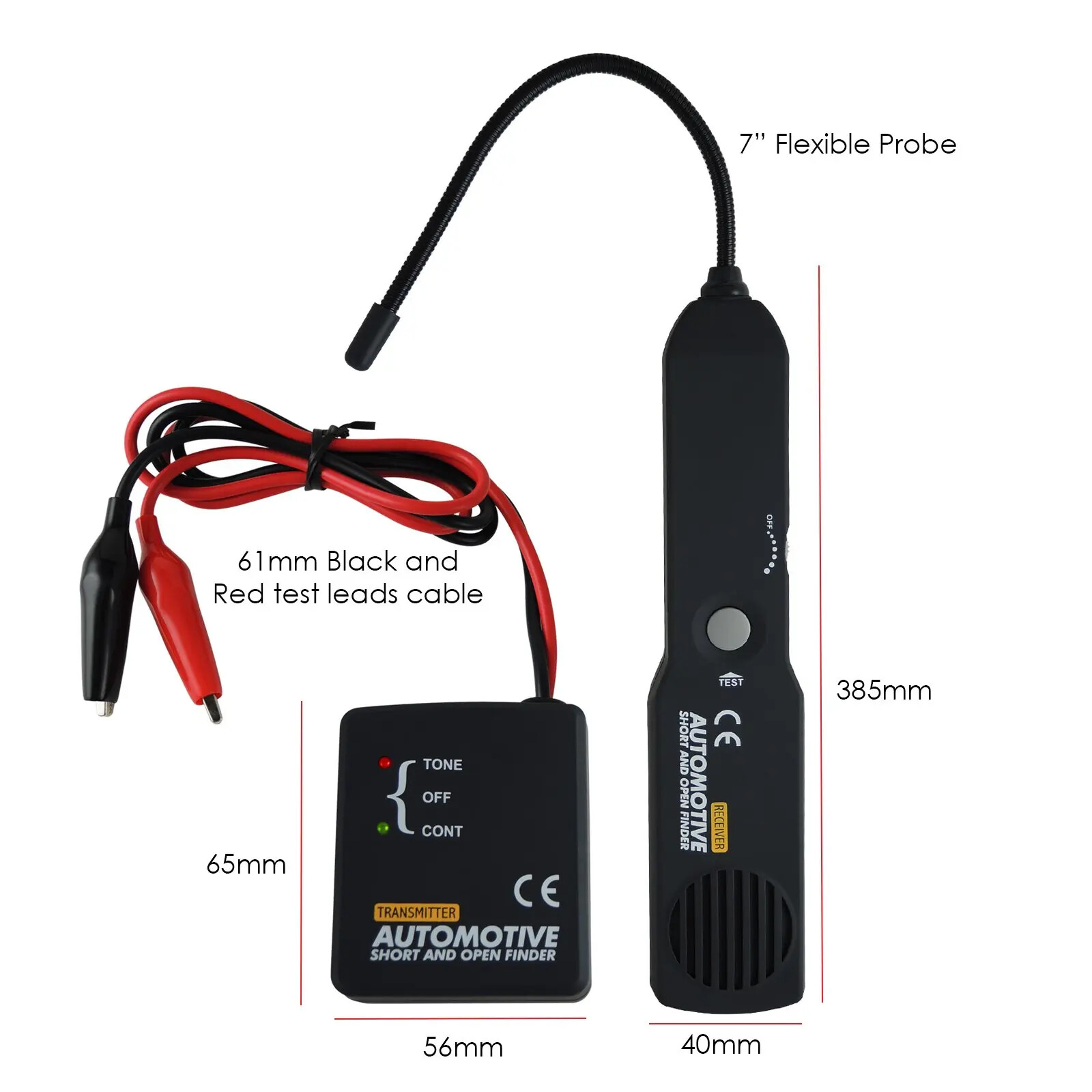 6~42V Digital Automotive Wire Finder Short Open Circuit Tester Cable Car Scanner