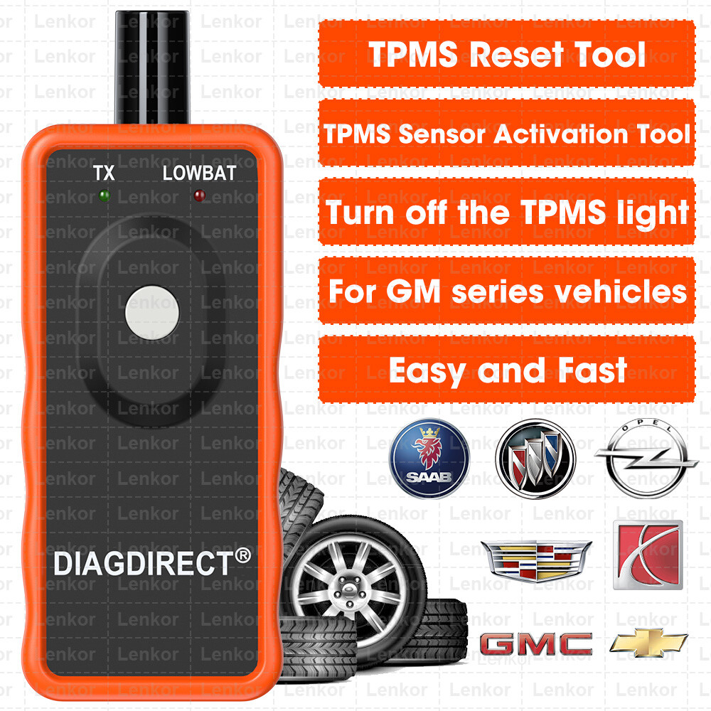 EL50448 TPMS Relearn Tire Sensor Pressure Monitor System Programming Activation