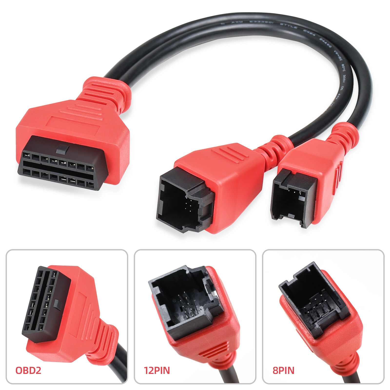 FCA 12+8 Universal Adapter Cable Work For OBDSTAR/LAUNCH/Autel Scanner
