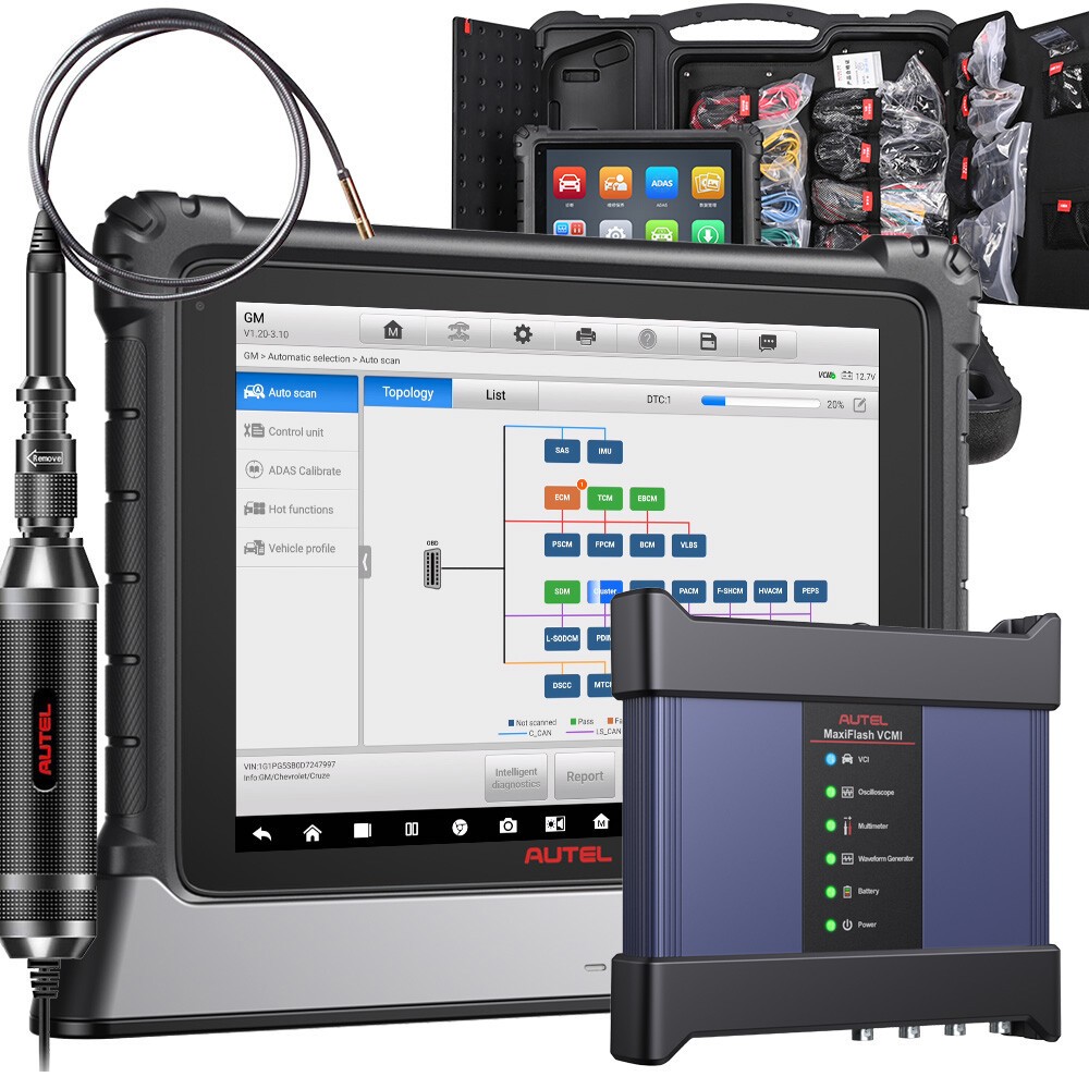 🎃 Autel MaxiSys Ultra VCMI 5-In-1 ECU Programmer Motor TruSpeed Up of MS909S2