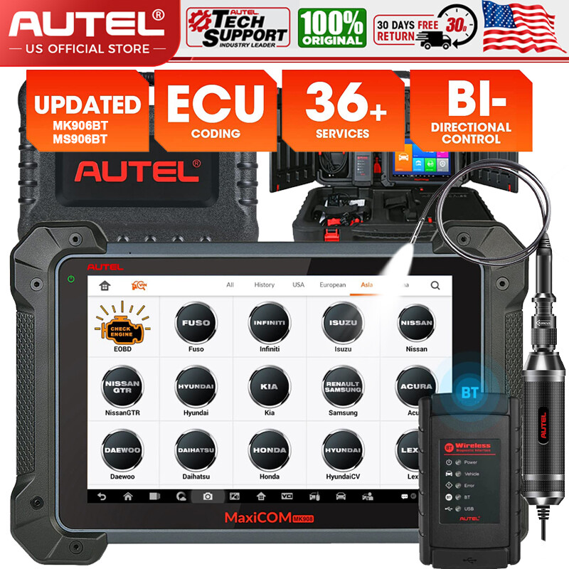 Autel MaxiCOM MK908 Diagnostic Scanner as MK908P/ MS908S Pro/ Elite All Systems