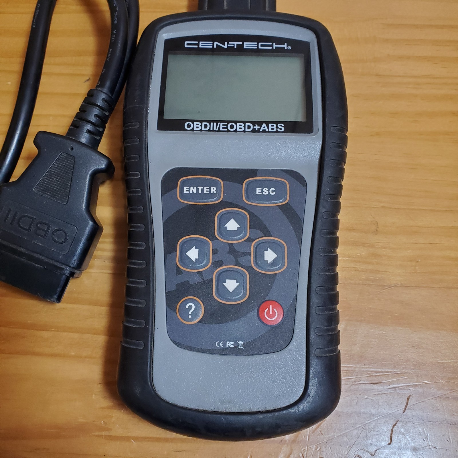 Cen-Tech OBDII EOBD ABS Code Reader Scanner Diagnostic Tool Item 60794