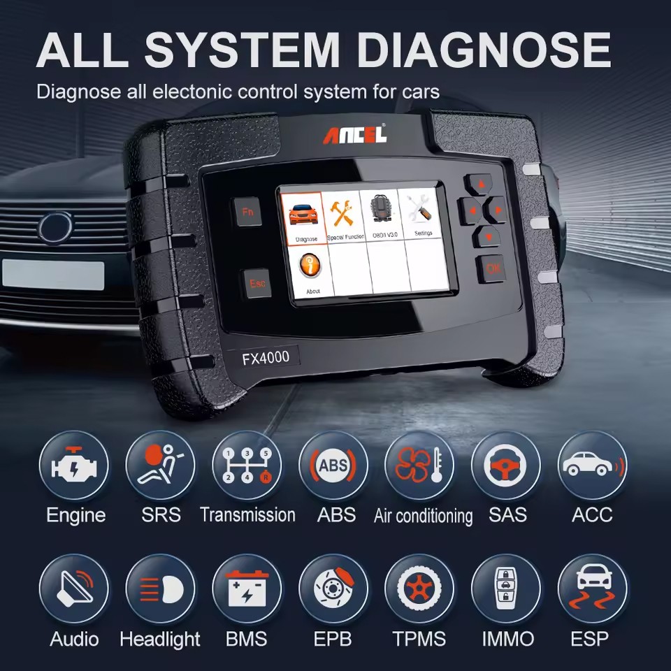ANCEL FX4000 For BMW OBD2 Full System Car Diagnostic Tool Oil EPB Service Reset