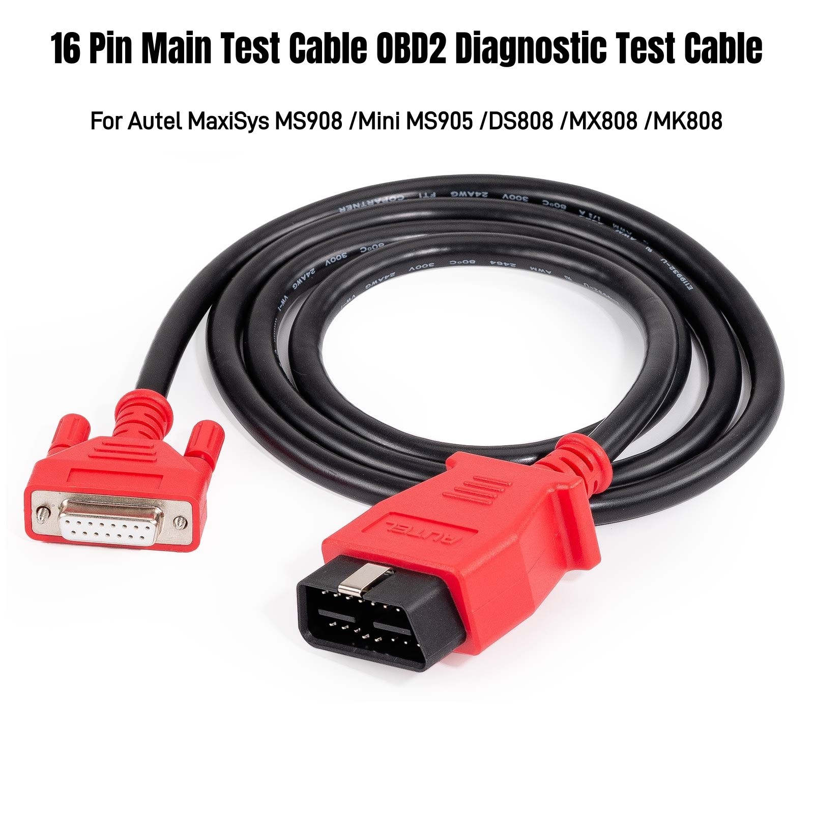 OBD2 Main Test Cable For Autel MaxiSys MS908 /Mini MS905 /DS808 /MX808 /MK808