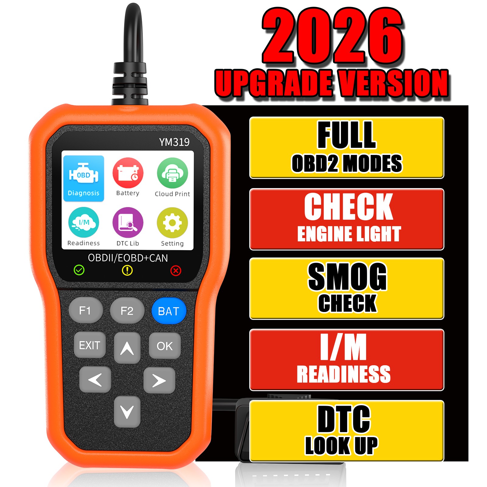 For Volvo S60 2006–2026 (2nd–4th Gen) OBD2 Scanner Automotive Diagnostic Tool