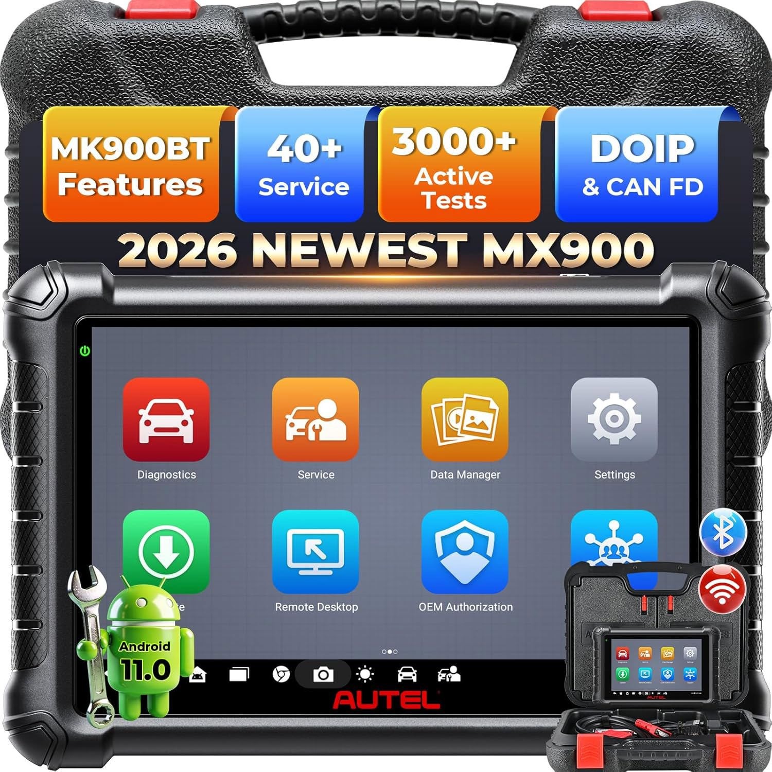 Autel MaxiCheck MX900 OE-All System Diagnostics Active / Bidirectional Scanner