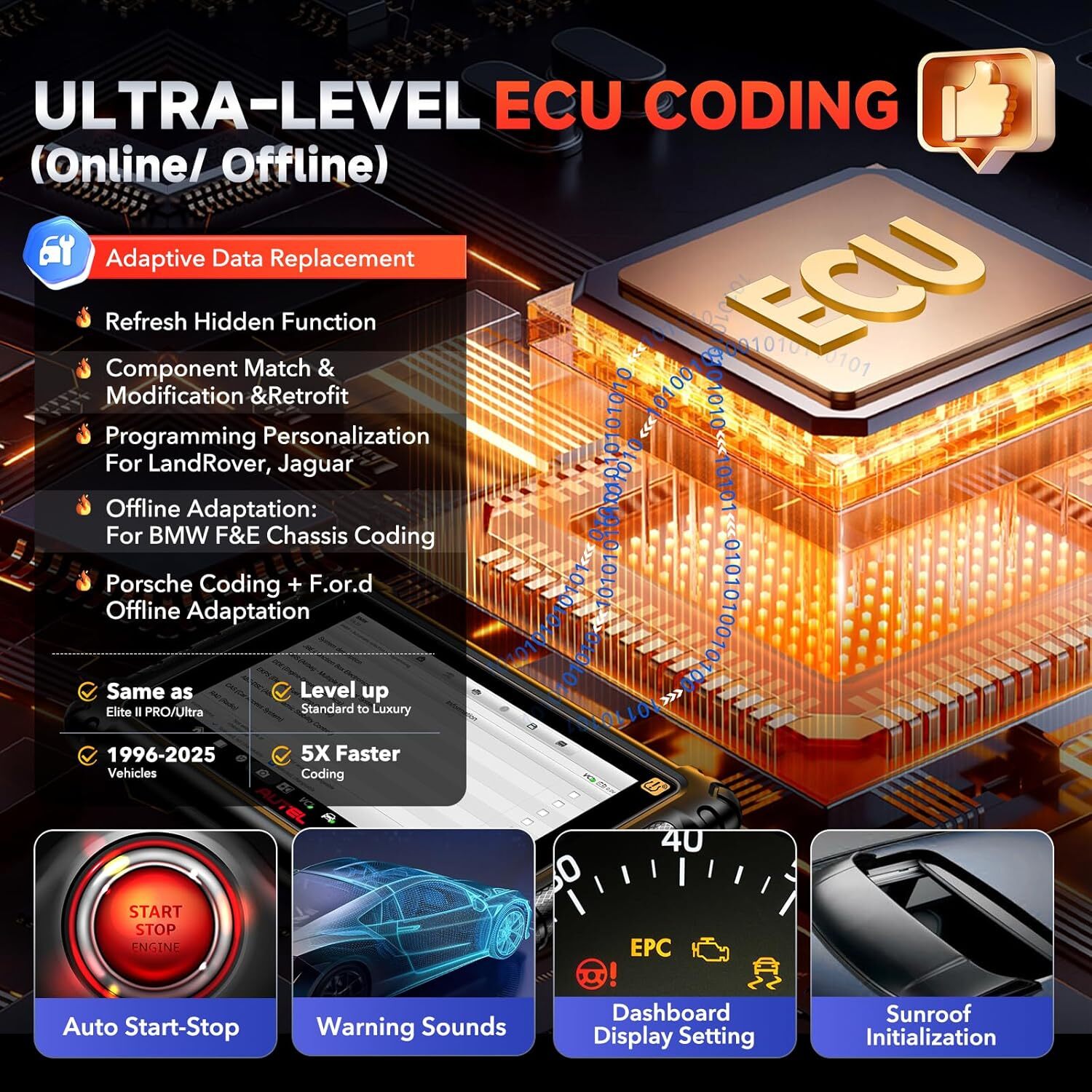Autel MaxiCOM MK906 Pro-TS Upgrade of MaxiSys MS906 Pro TS MS906 Pro Full TPMS