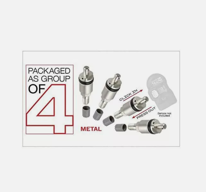 Universal Autel MX-Sensor Stem Interchangable Metal MVK / Rubber RVK Valve Kit