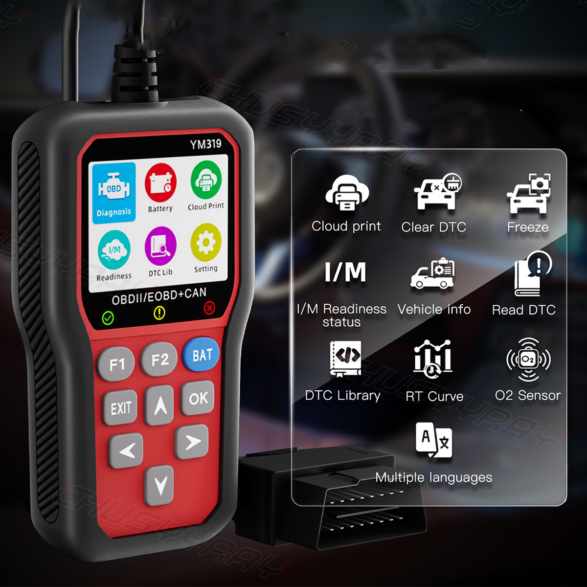 Universal OBD2 Car Scanner Check Engine Code Reader Diagnostic Tool Gift Fast