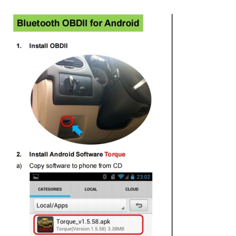 Universal ELM327 OBD2 Code Reader Car Diagnostic Scanner Android iOS 2026 V1.5