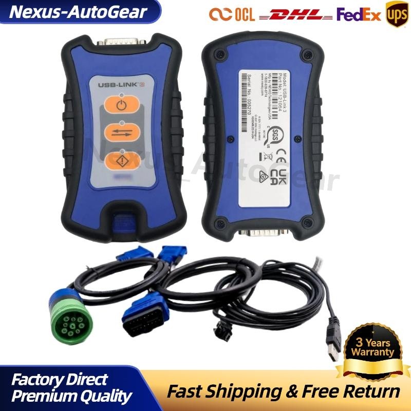 For Nexiq 121054 Technologies USB-Link 3 Wired with Diesel Explorer Software