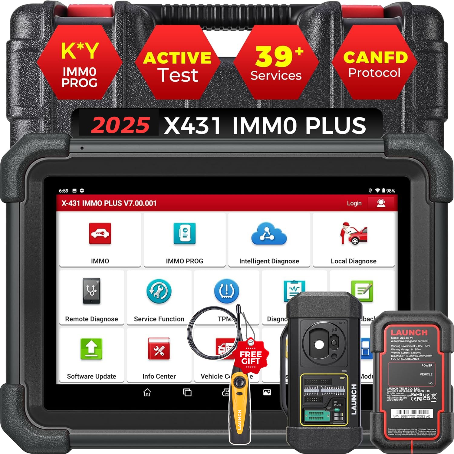 2026 Launch X431 IMMO PLUS IMMO ELITE Key Programming Diagnostic Scanner Tool
