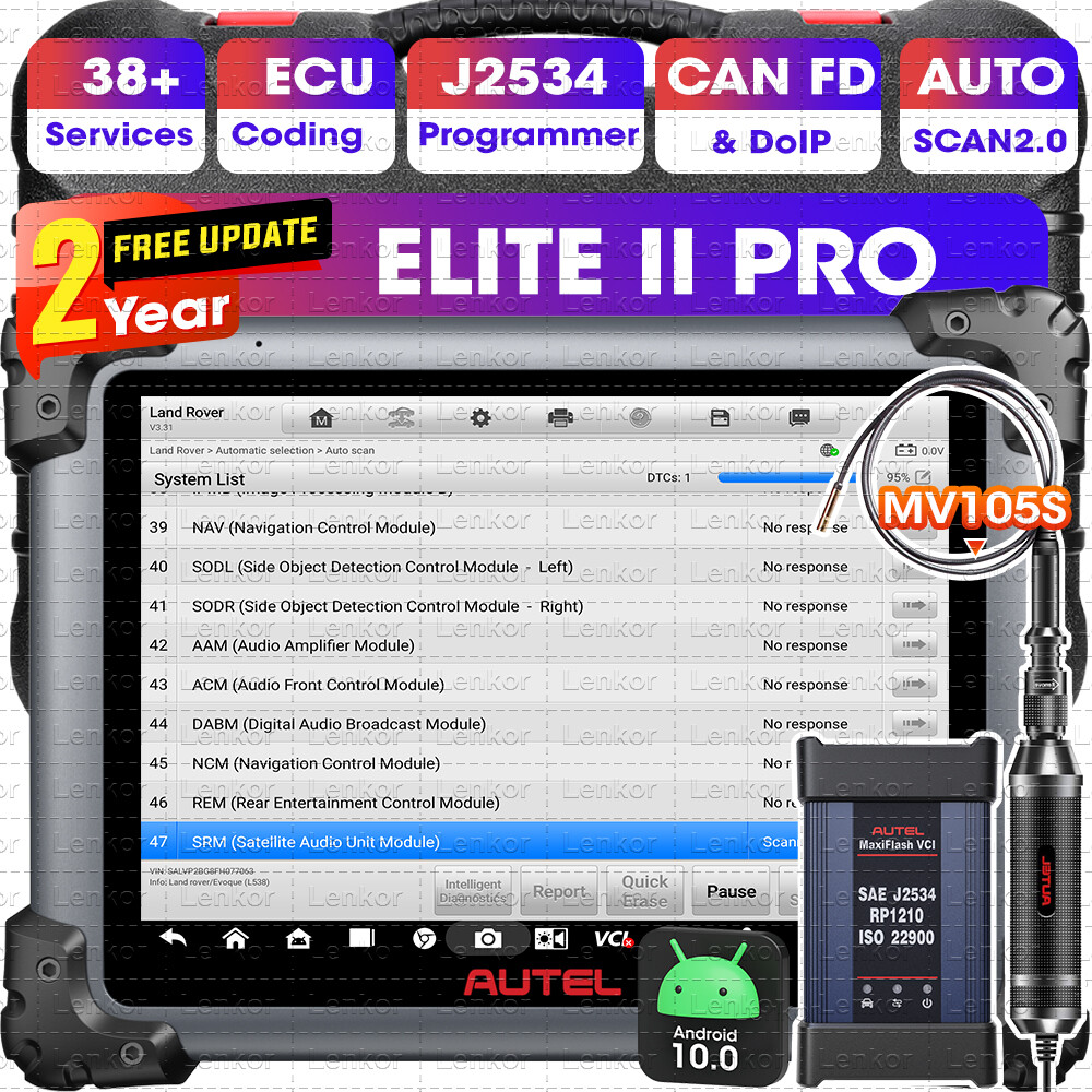 2025 Autel MaxiSys Elite II PRO ULTRA Auto Diagnostic Scanner PROGRAMMING 2-Year