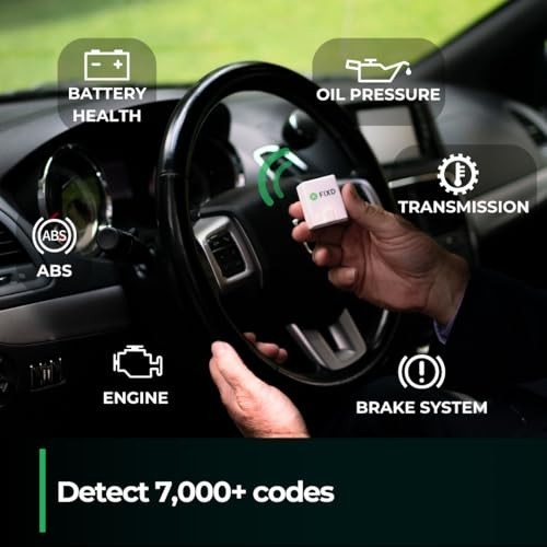 Bluetooth OBD2 Scanner for iPhone & Android – Diagnostic Tool for Car Repairs &