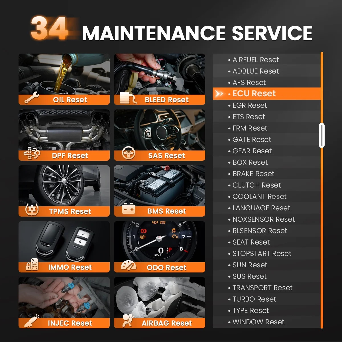 Bidirectional All System Car Diagnostic OBD2 Scanner ECU Coding CAN FD/DOIP FCA