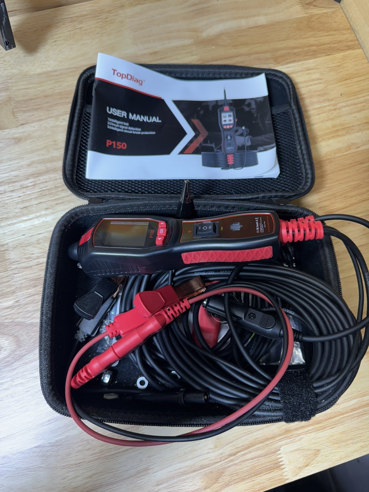 TOPDIAG P150 Electrical Tester 6 – 30 Volt Vehicle Electrical System Diagnostics