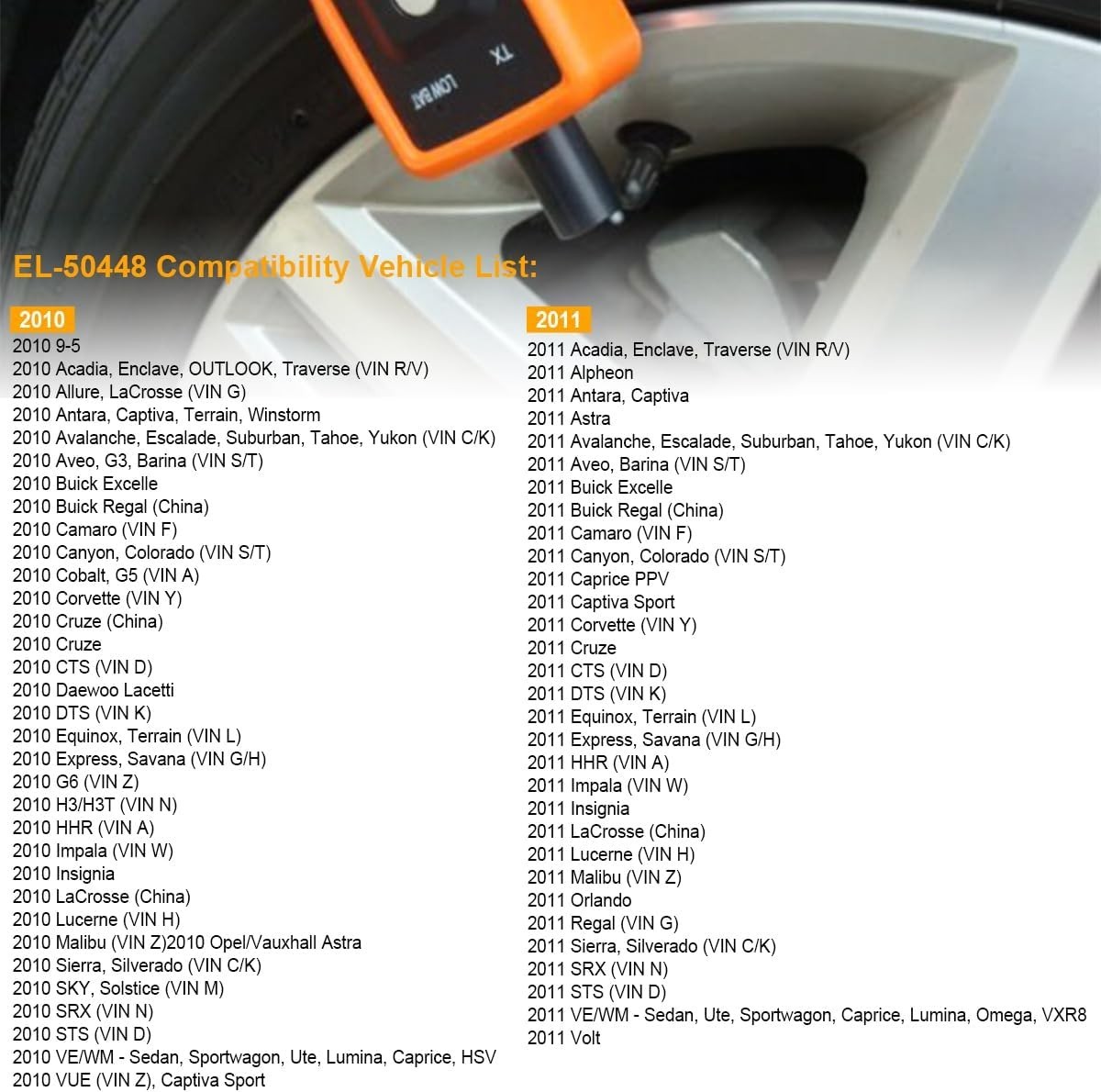 Universal TPMS Activation Reset Tool for Tire Pressure Sensors – Easy to Use