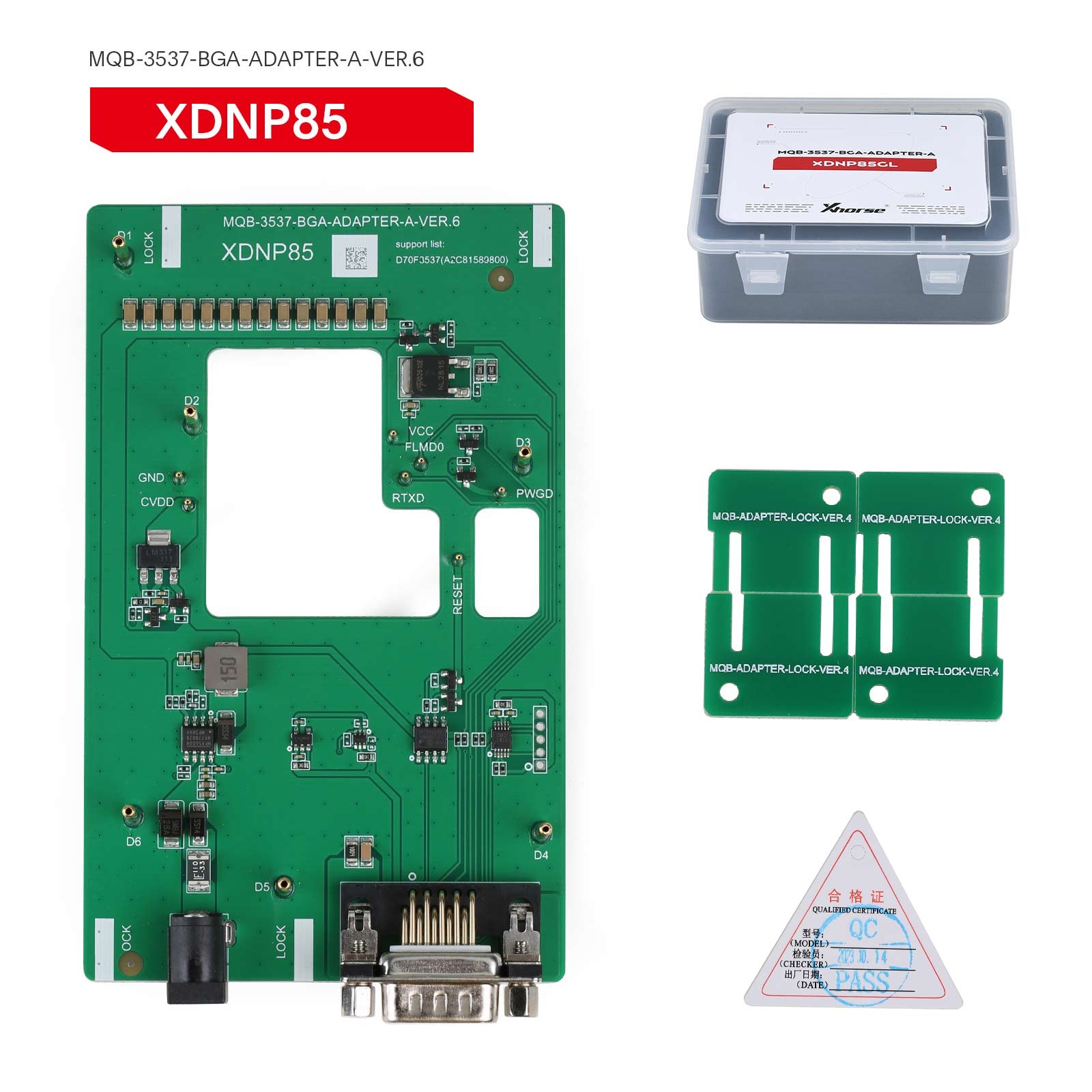 Xhorse MQB48 No Disassembly No Soldering 13 Full Set Adapters XDNPM3GL Muti-PROG