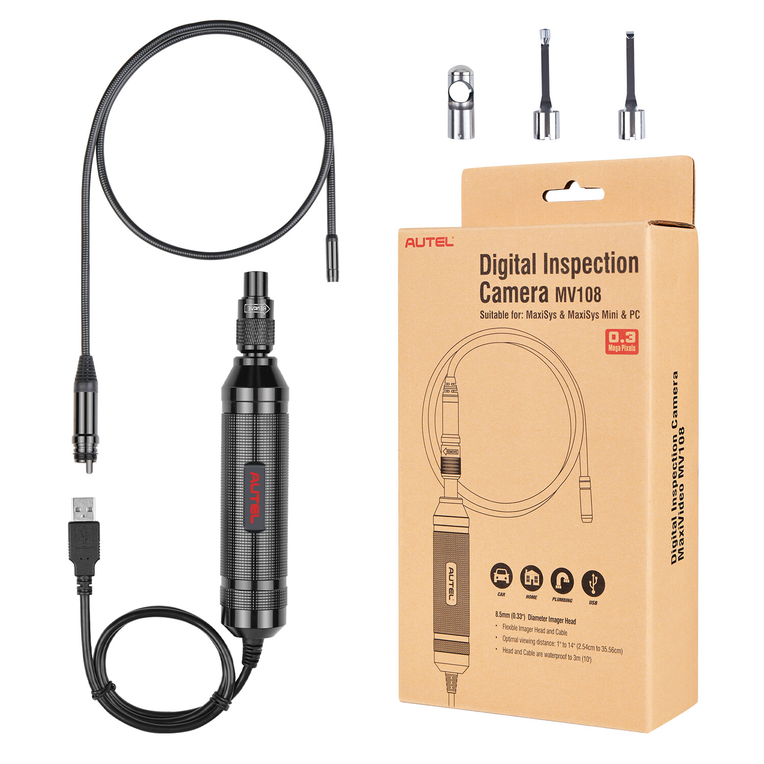 Autel MaxiSys CV MS908CV II Heavy Duty Scanner Diesel Programming for Semi Truck