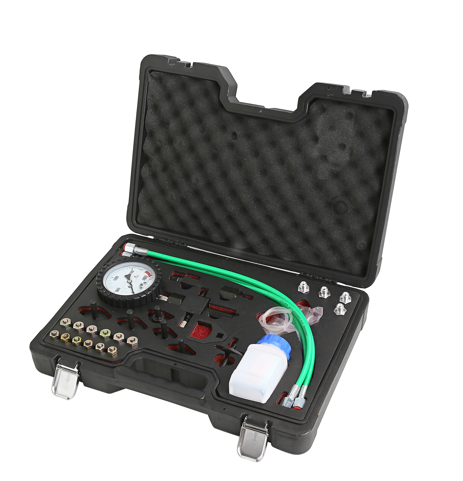 2000 Bar Common Rail Diesel High Pump Pressure Tester Kit Injector Pipe Blanks