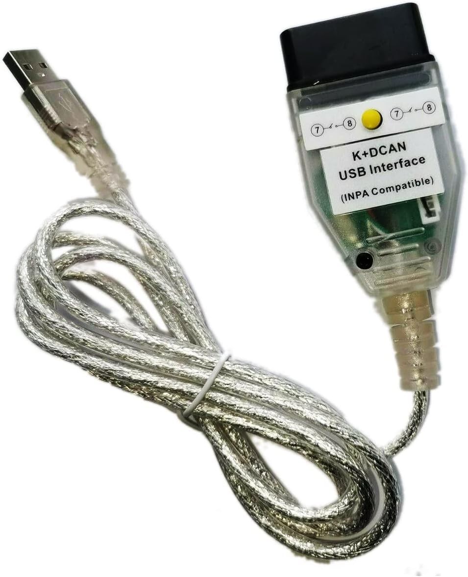 BMW inpa obd2 Cable k dcan k+ dcan Cable kcan dcan Adapter dcan k+ ediabas Ca…
