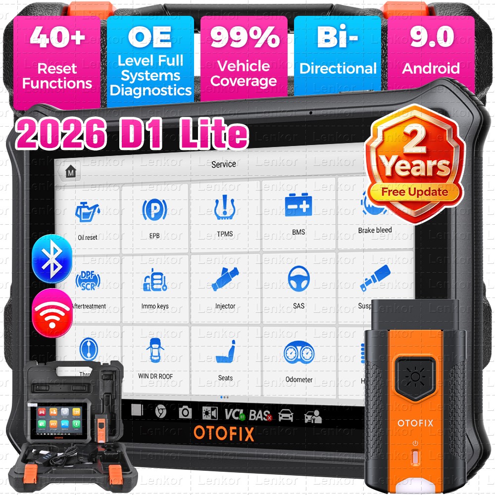 2026 OTOFIX D1 Lite Bidirectional Full System OBD2 Car Diagnostic Scanner Tool