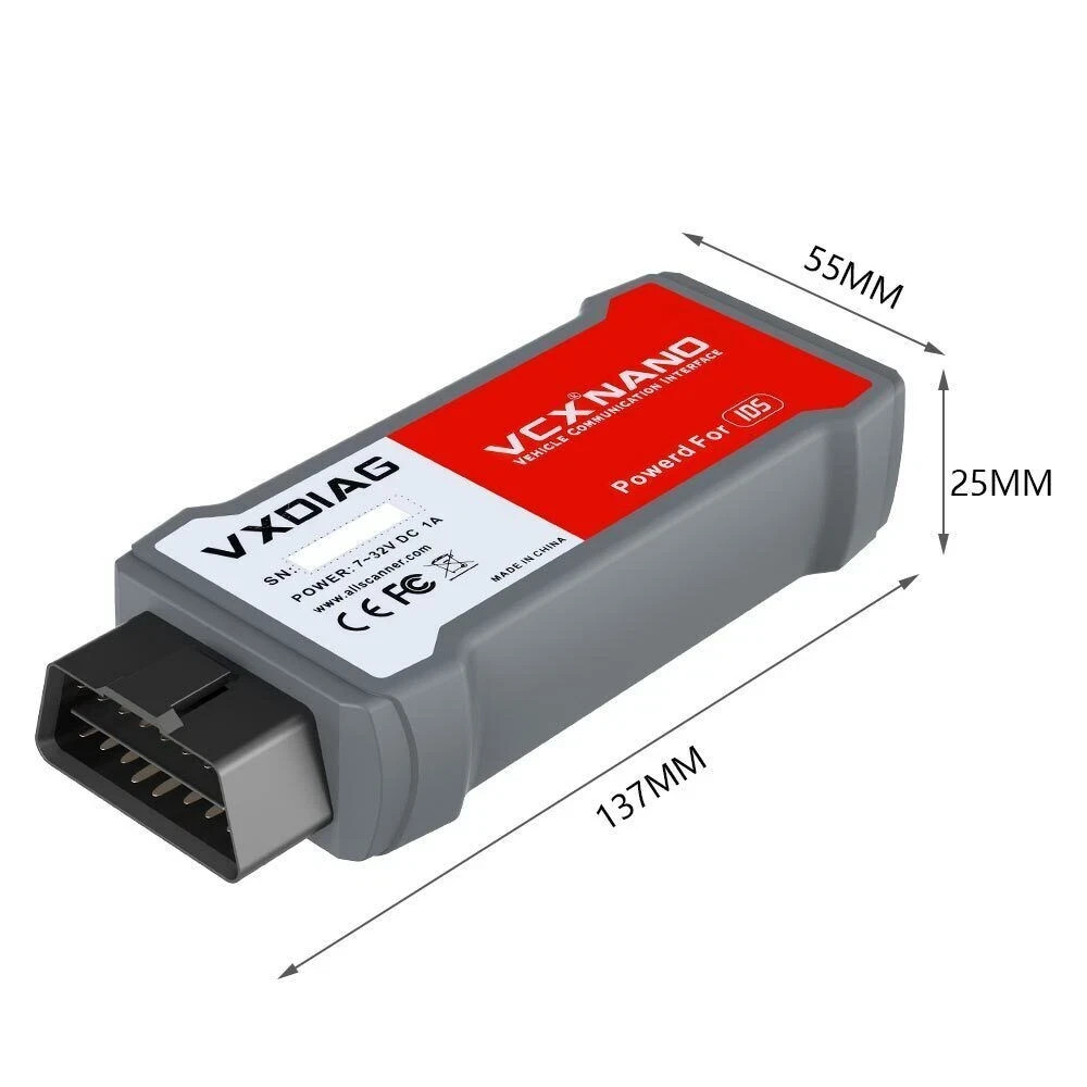 FORD MAZDA IDS OBD2 Auto Diagnostic Tool VXDIAG VCX NANO Supports 2005 – 2022