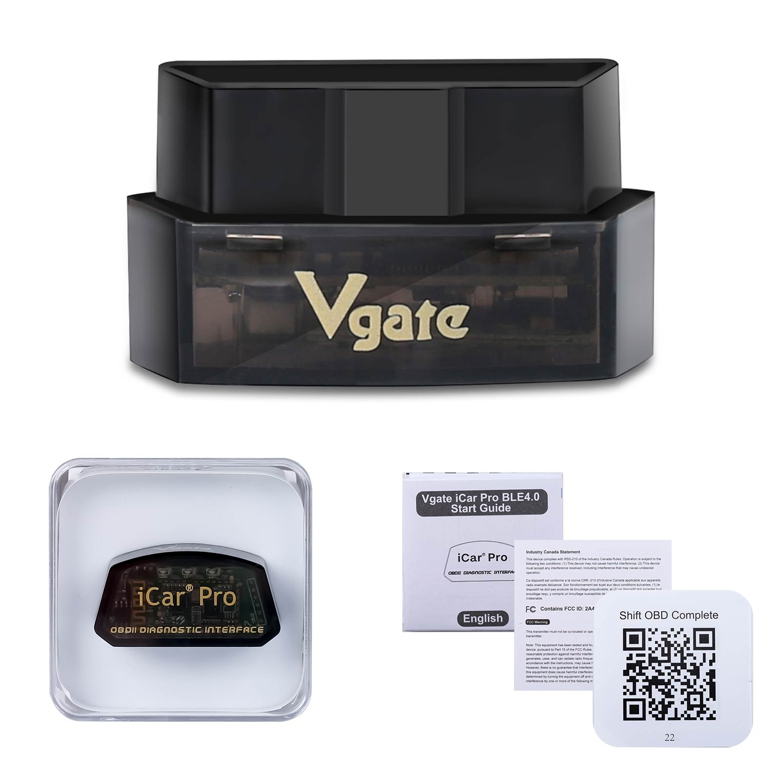 Vgate OBDII Scanner iCar Pro 4.0 B.IMMERCODE Coding iPad Android Code Reader