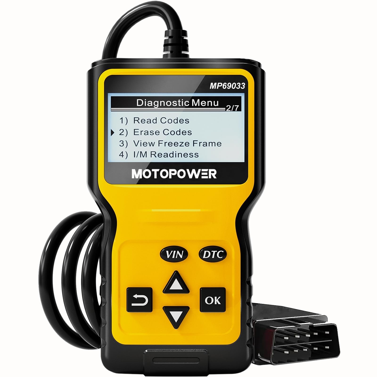 OBD2 Scanner Code Reader – Engine Fault Diagnostic Tool for All OBD II Cars 1996