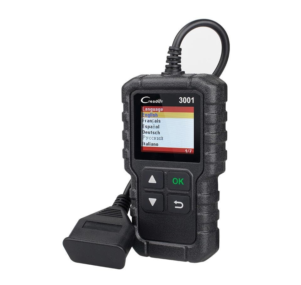 BS6 Bike Scanning Cable for B.A.J.A.J & K.T.M with Creader 3001 OBD-II Scanner