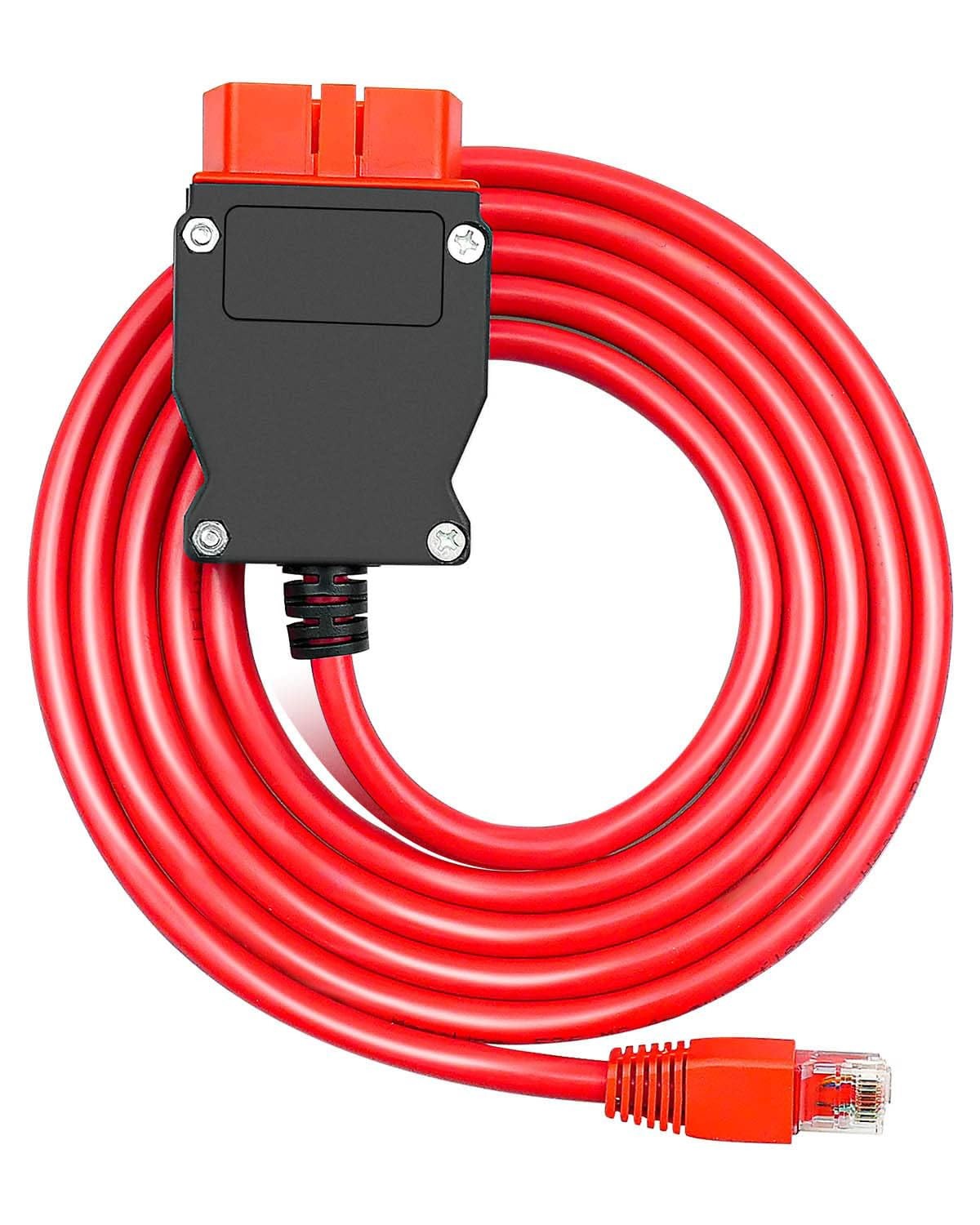 7 Ft VOE OBD to Ethernet Adapter Fit for Volvo Vehicles Based on SPA CMA Plat…