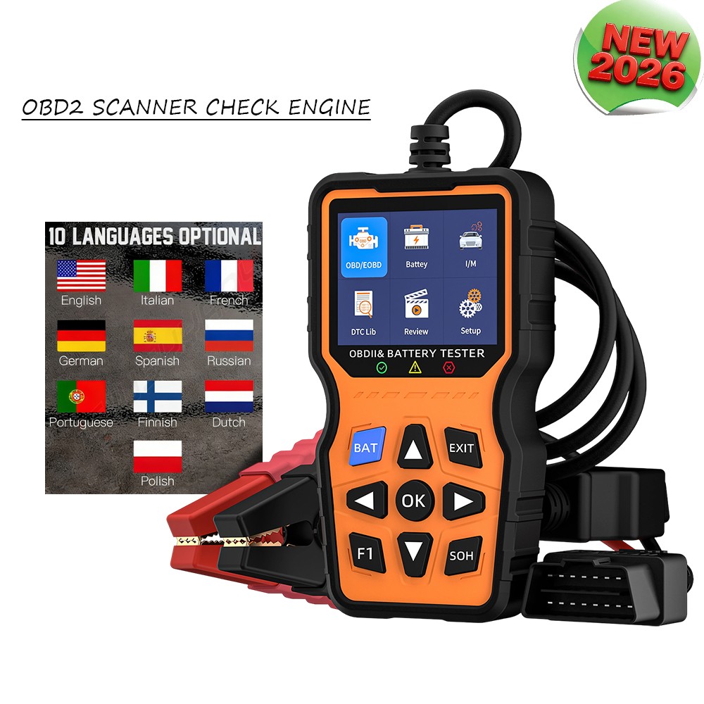 CHUSYYRAY OBD2 Scanner Code Reader Check Engine Fault Car Diagnostic Tool US