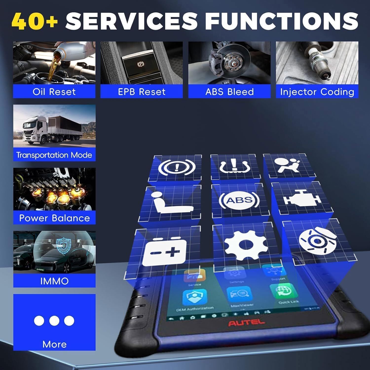 2025 Autel Maxiim IM508S Key Programming Bi-Directional Diagnostic Android 11.0