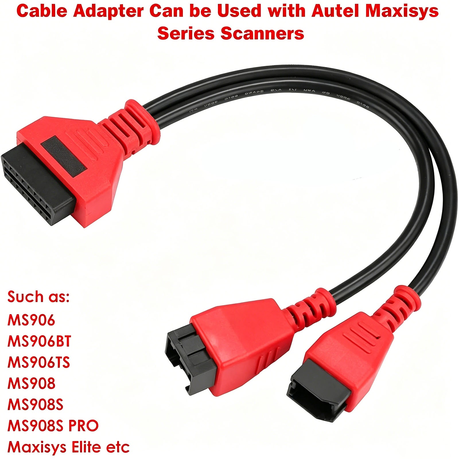 OBD2 12+8 Adapter for Chrysler 2018+, FCA SGW Bypass Cable, Jeep Dodge Ram Acces