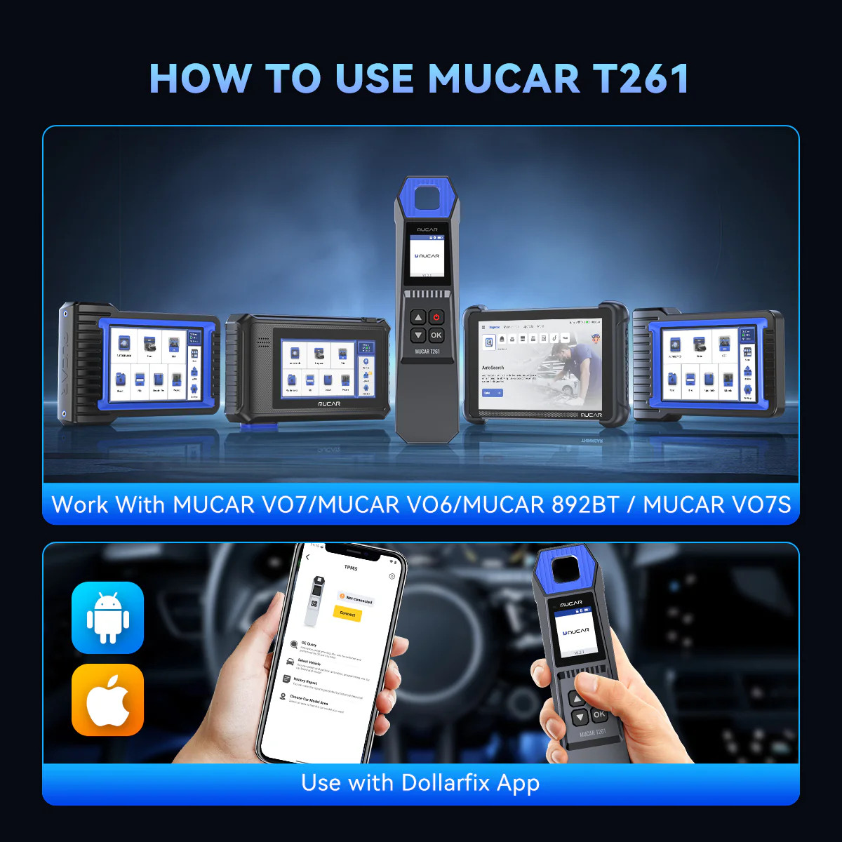 MUCAR T261 TPMS TOOL