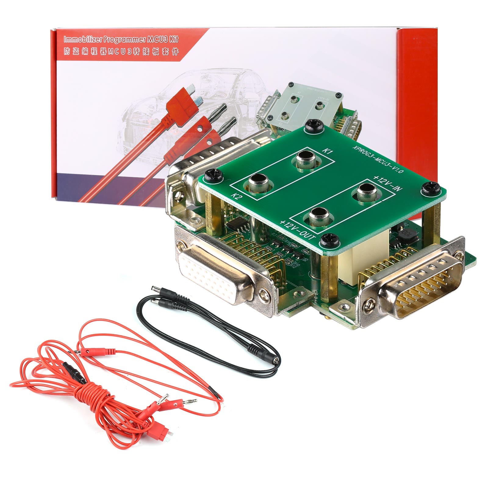 Launch X431 GIII X-PROG3 Progarmmer XPROG 3 Chip Reader with X431 MCU3 Adapter