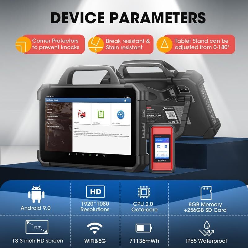 LAUNCH X431 PAD VII ELITE PAD 7 PRO Diagnostic Scanner Key Programming Coding