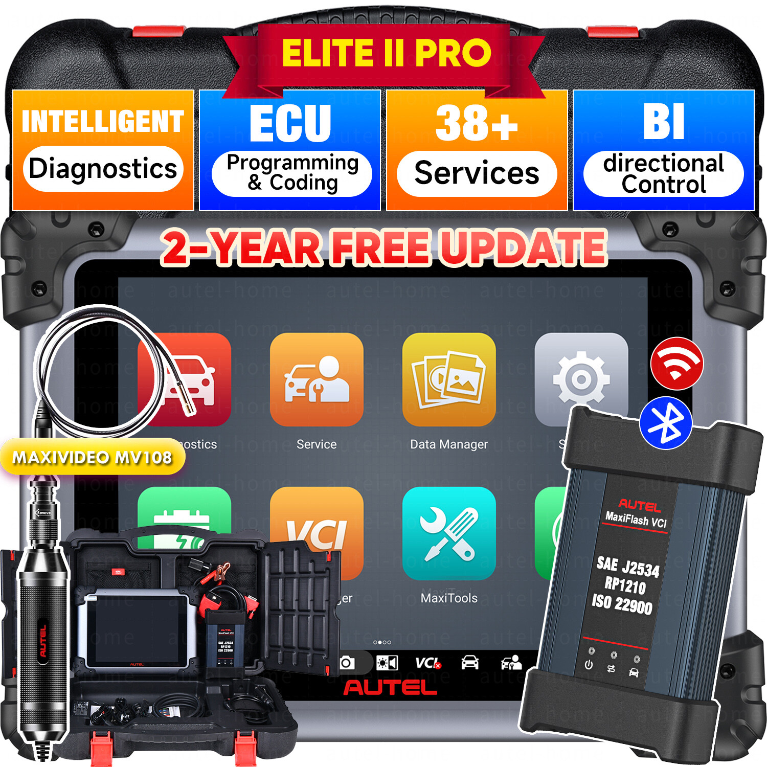 2025 Autel MaxiSys Elite II PRO ULTRA Auto Diagnostic Scanner Programming 2-Year