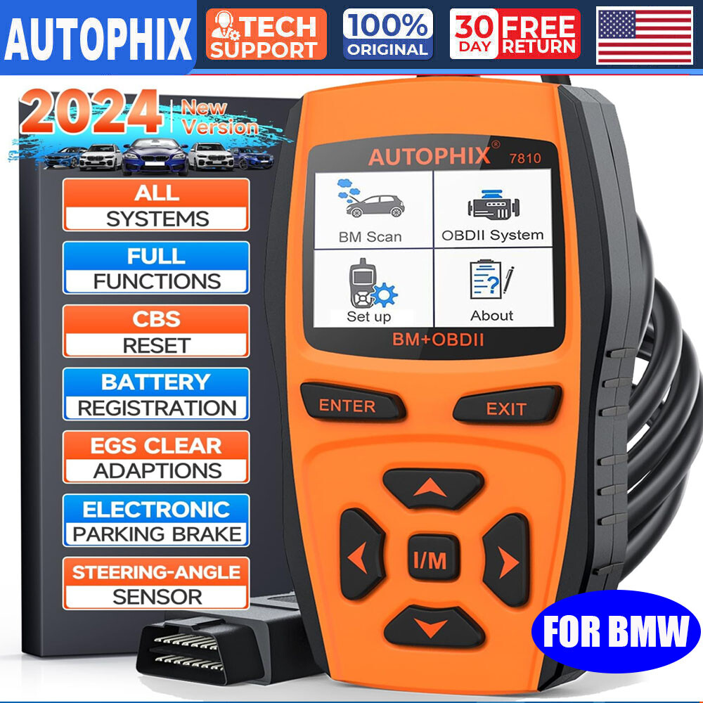 AUTOPHIX 7810 All Systems Diagnostic Tool Auto Code Reader For BMW OBD2 Scanner