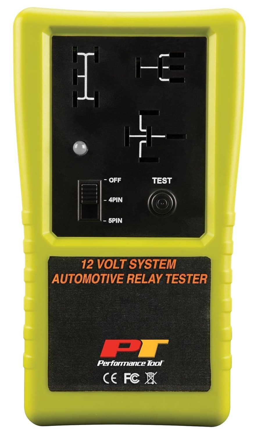 Compact Cordless 12V Automotive Relay Tester with LED Indicators – Fast & Easy