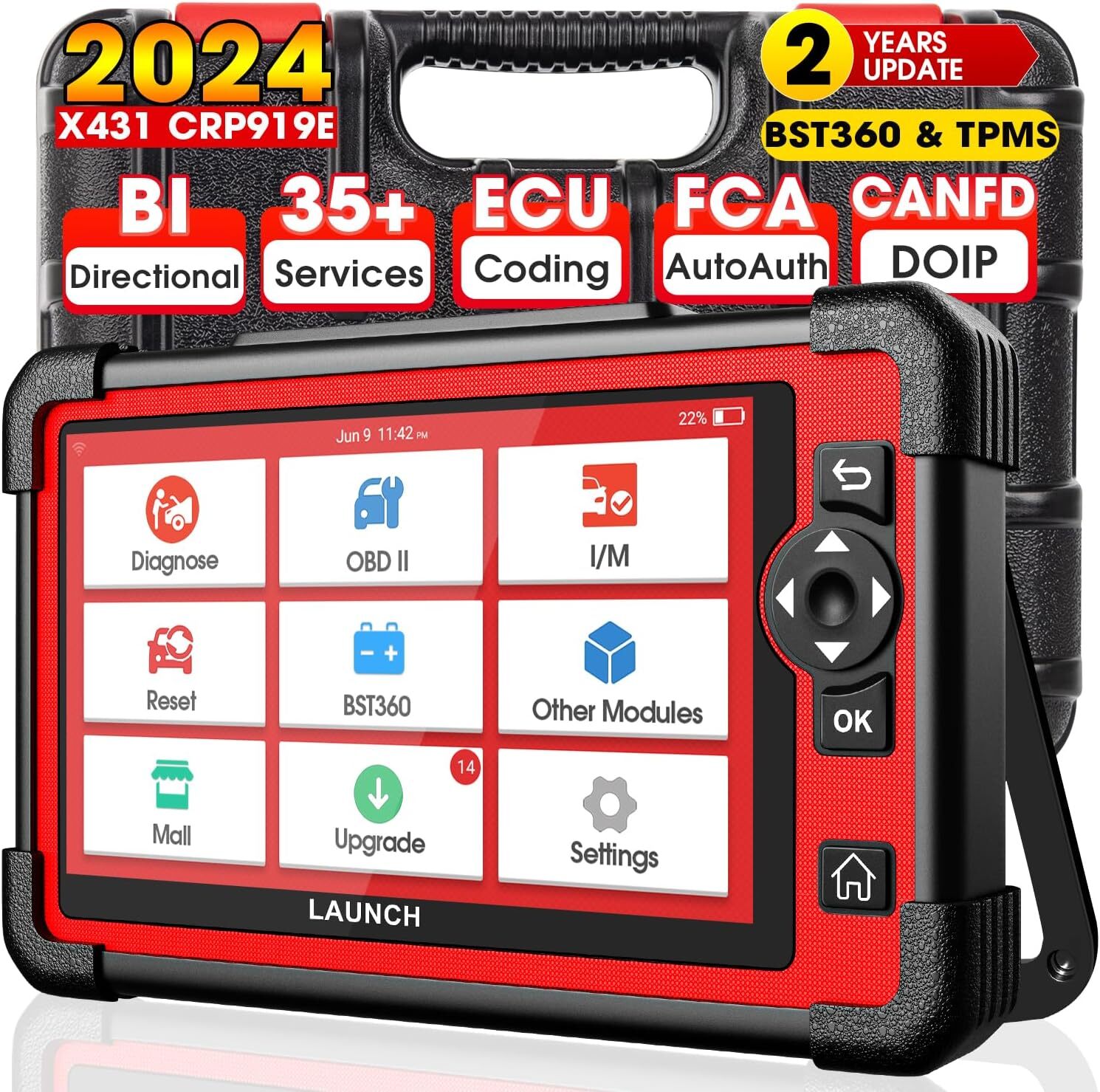 KINGBOLEN K7 D7 PRO Auto Full Diagnostic Bidirectional Scan Key Programming Tool