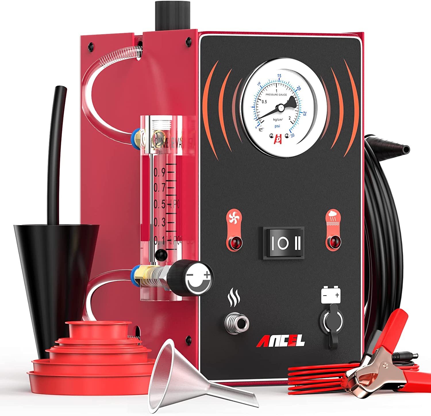 EVAP Smoke Machine Fog for Car Vacuum Leak Detector Tester Built in Air Pump Kit