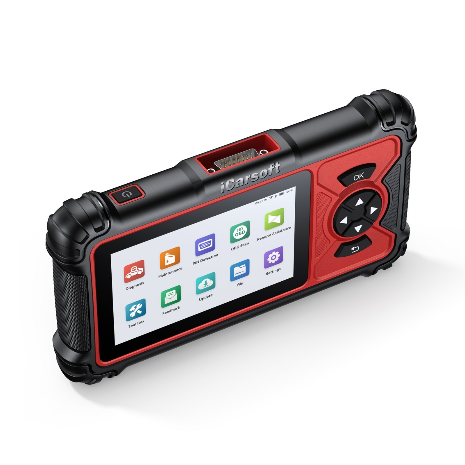 iCarsoft HD V4.0 Heavy Duty Truck Scanner with 8 Reset, Full System Diagnose