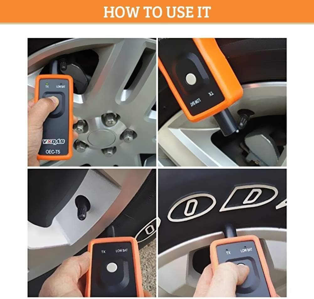 VXDAS TPMS Relearn Tool EL-50448 for GM Tire Pressure Sensor Reset OEC-T5