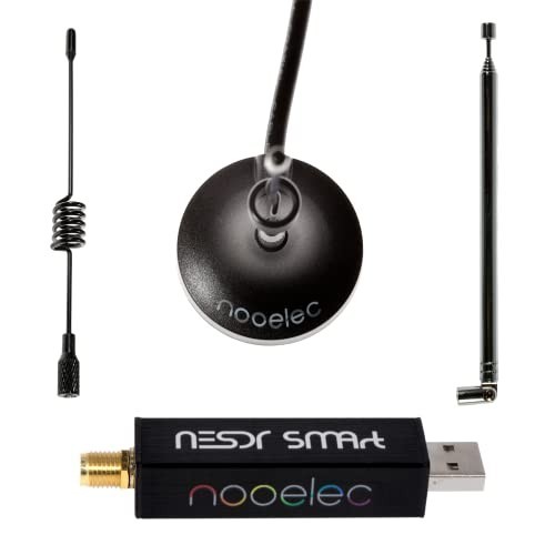 RTL-SDR v5 Bundle – Software Defined Radio 100kHz-1.75GHz, 0.5PPM TCXO, SMA Inpu