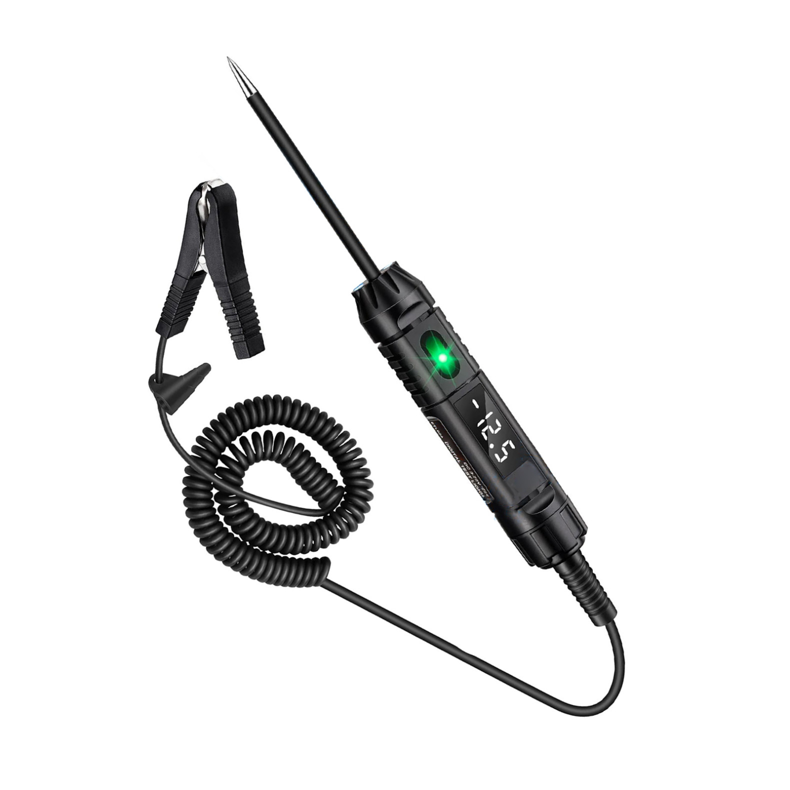 3-72V Auto Circuit Tester with LED Digital Display and Polarity Indicator Light