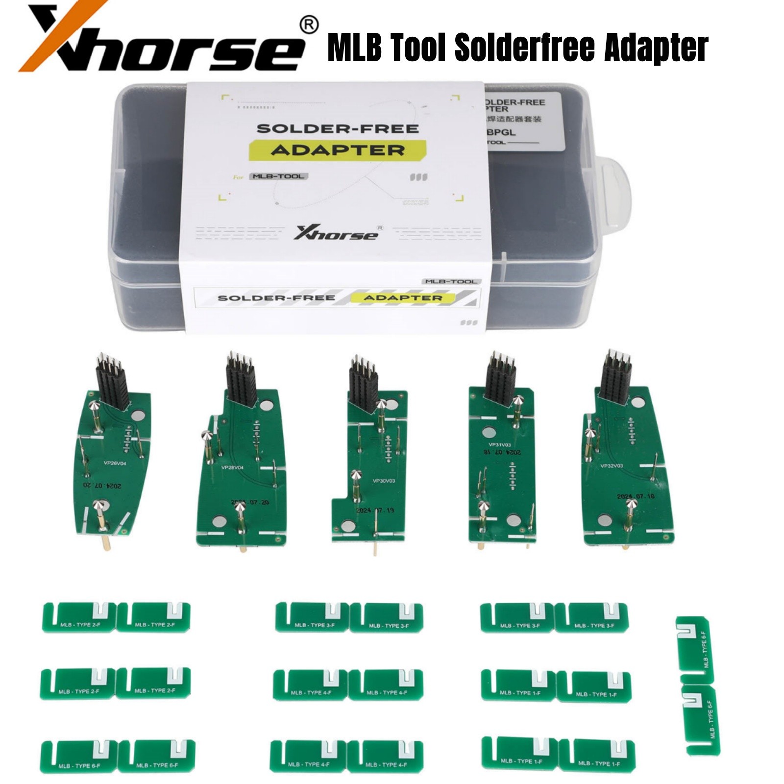 Xhorse XDMLBPGL MLB Tool Solder-free Adapter Kit Support Add Keys for MLB Models
