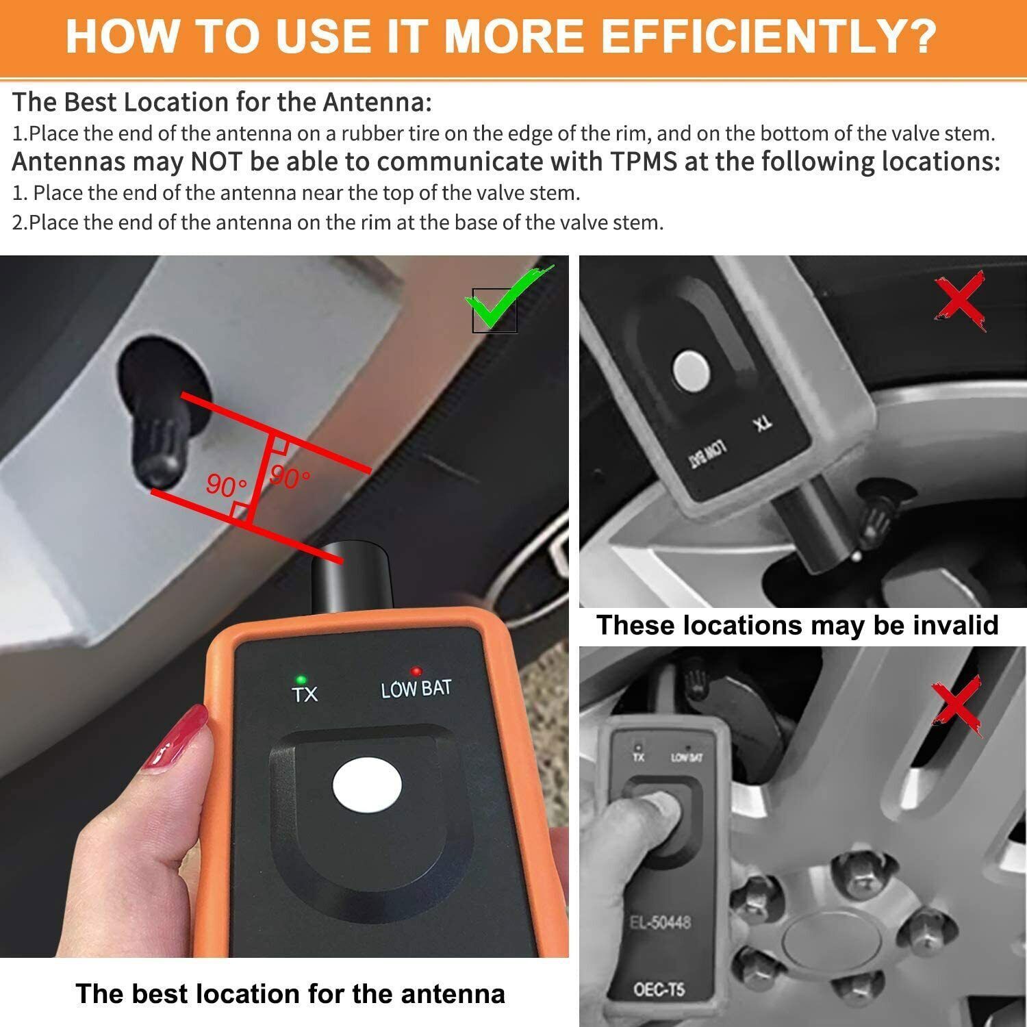 TPMS Tool For GM Camaro Cruze Buick Pressure Monitor Sensor Relearn Reset